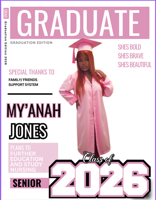 Magazine Cover Poster Board 11*14