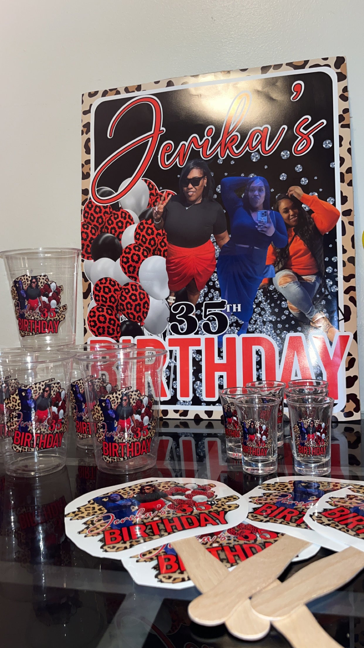 Adult Custom Party Buckets: Email MTDesignz.shop@gmail.com after purchase with 24hrs for customization!