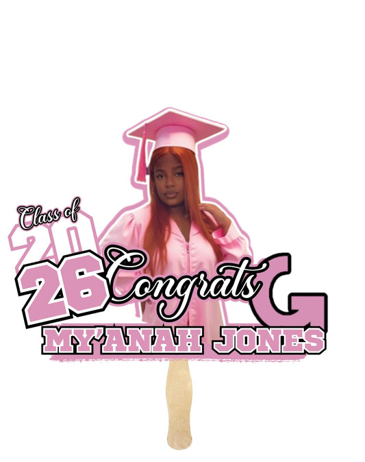 Graduation Fan(Set of 6)