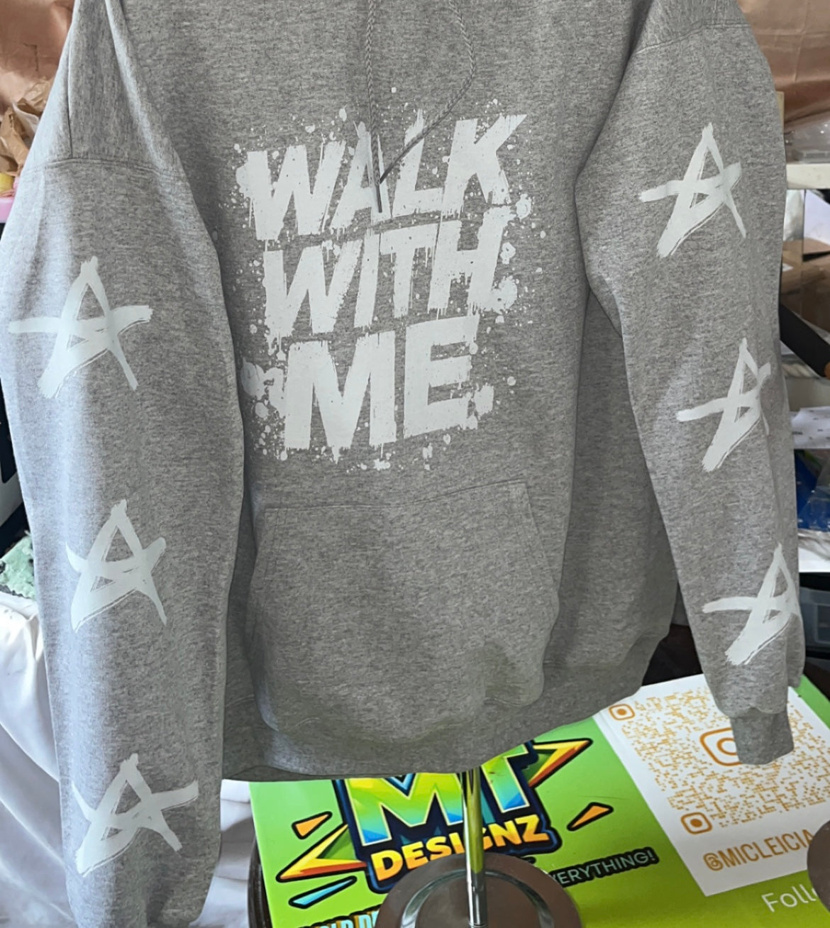 Custom “Walk With Me” Adults and Youth sizes Hoodies, Sweatshirts, Shirts EMAIL MTDesignz.shop@gmail.com After Purchase for Customization