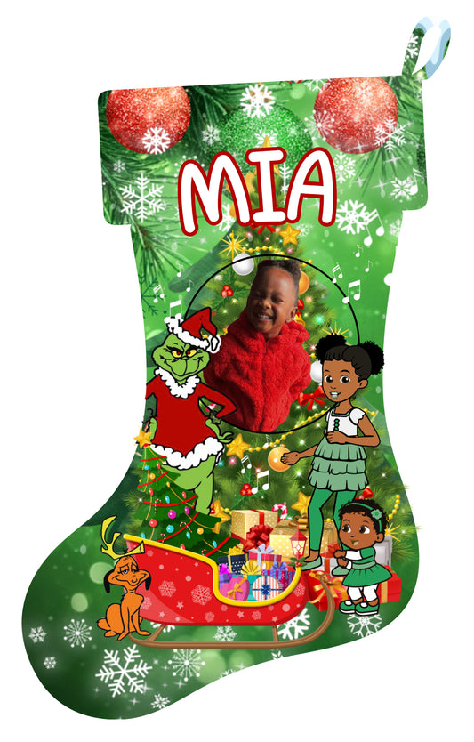 Custom Holiday Stockings- Choose a Design