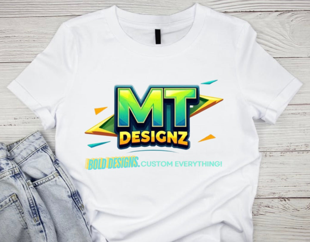 MT Designz Bold Designs. Custom everything! unisex crew neck t-shirt